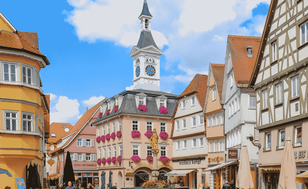 Scenic view of Aalen